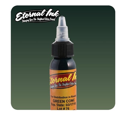Eternal Tattoo Ink - Green Concentrate 60ml